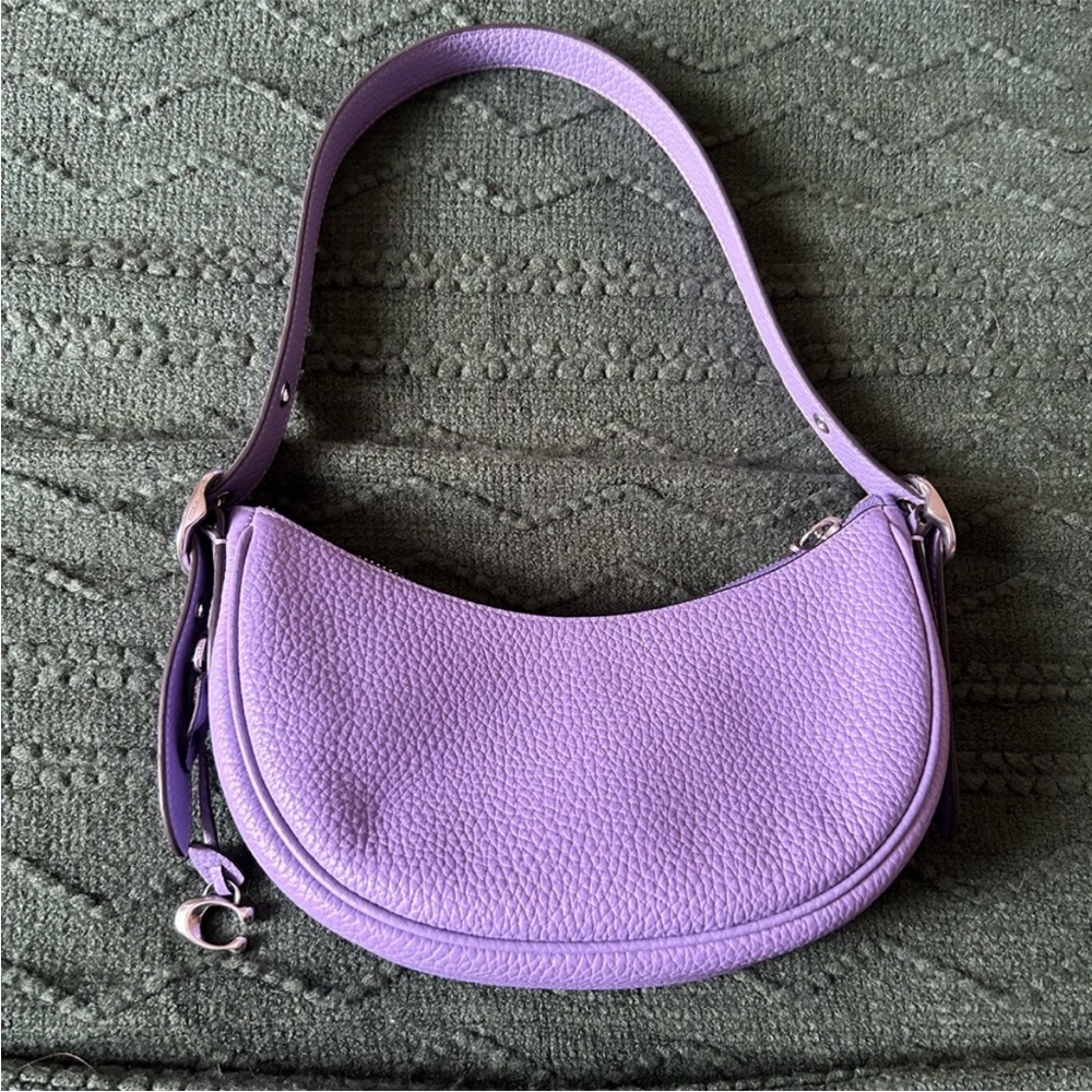 Coach purple Luna bag